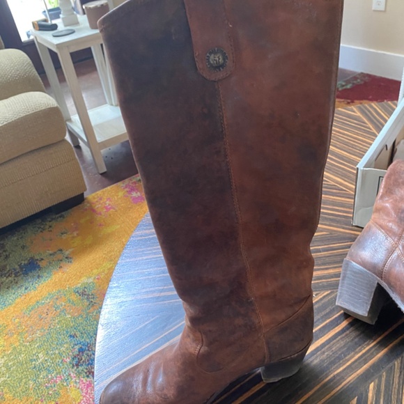 FRYE AND CO. Brown Heeled Boots - Picture 9 of 16